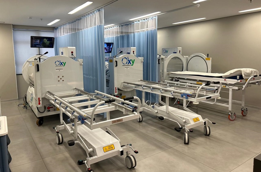 L'hôpital São Rafael investit 2,5 millions de reais dans la thérapie hyperbare