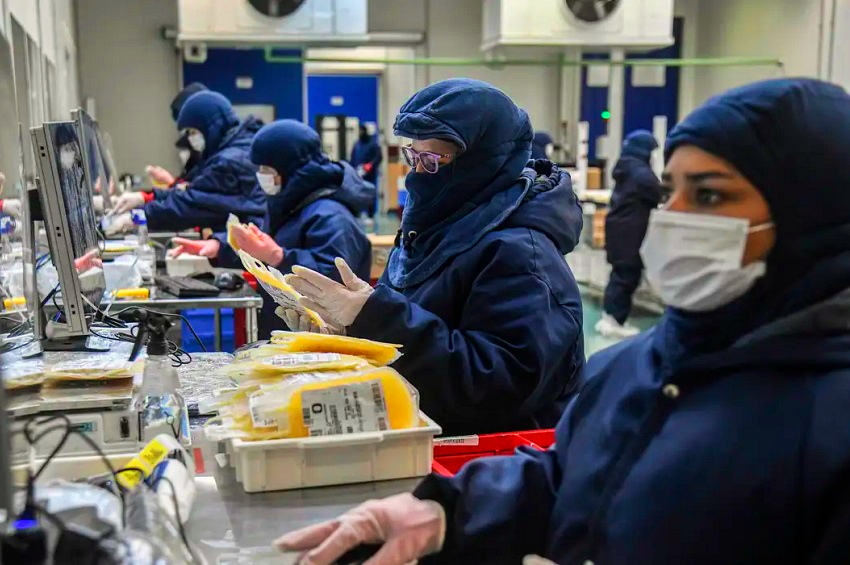 La collecte de plasma bat un record en dix mois de 2024