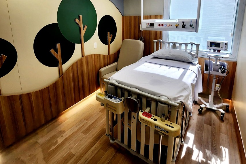 Délivrage de l'hôpital de Santa Catarina Nouveaux soins d'urgence