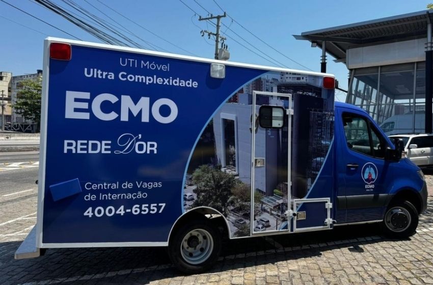Rede D'Or investit dans une super ambulance avec le soutien d'ECMO