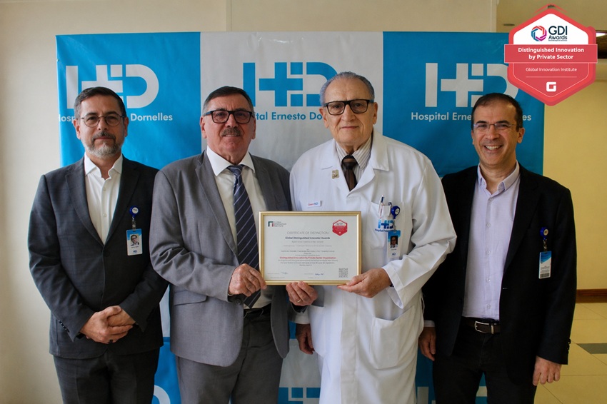L'hôpital Ernesto Dornelles reçoit un prix du Global Innovation Institute