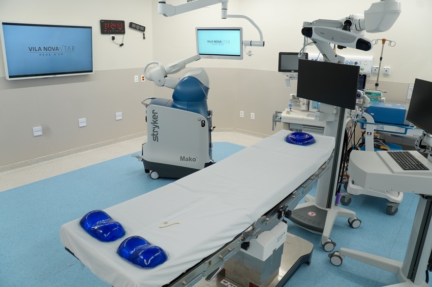 L'hôpital Vila Nova Star étend l'utilisation de la robotique dans les chirurgies orthopédiques