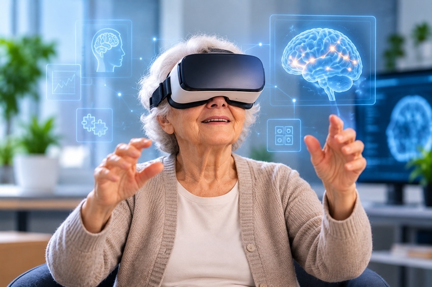 La réalité virtuelle et l’IA aident à détecter le déclin cognitif chez les personnes âgées